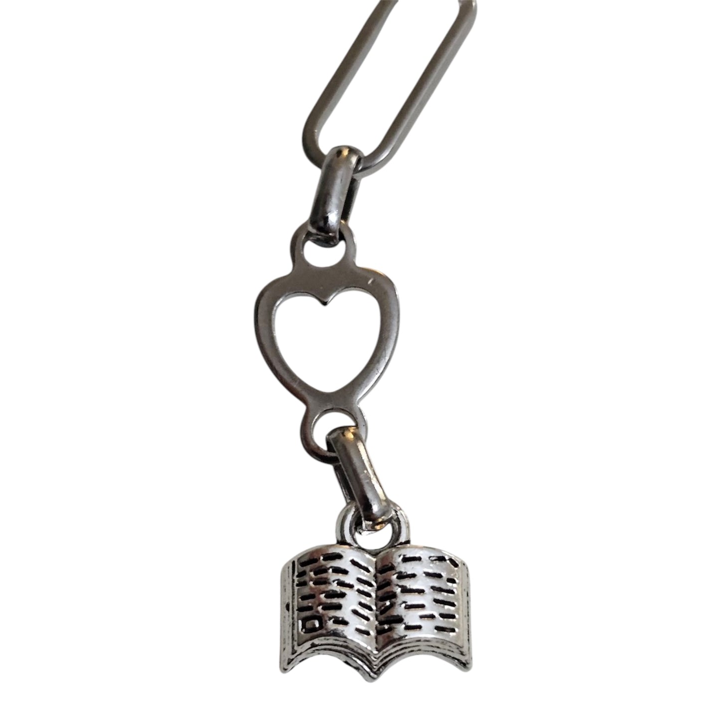 Marcapáginas (Bookmark) en metal & Bolígrafo