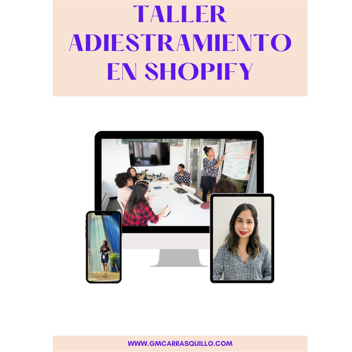 Taller Adiestramiento en Shopify - 1hr