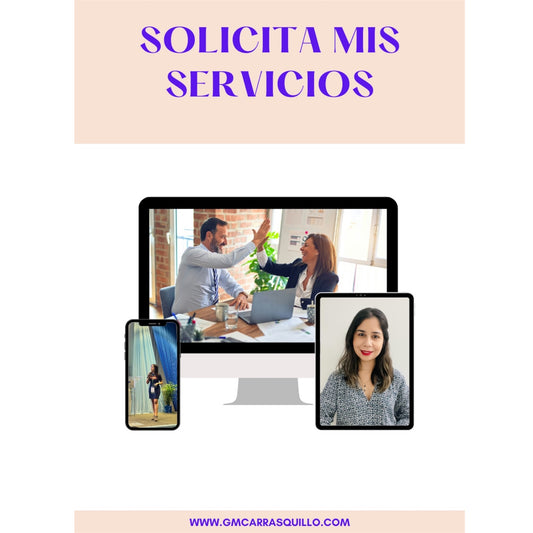 Solicita mis Servicios - 1hr