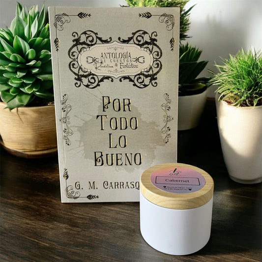Bundle: Antología Por todo lo Bueno + Vela Aromática 3.7oz