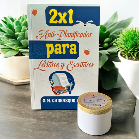 Bundle: Antiplanificador 2x1 + Vela Aromática 3.7oz