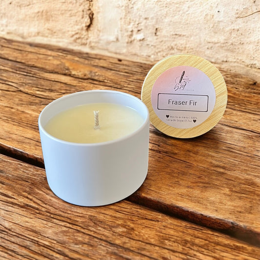 Fraser Fir  - Vela Aromática Artesanal - 3.7 oz